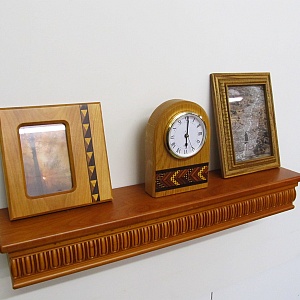 Handmade Wooden Products including clocks, picture frames, boxes, shelves and more