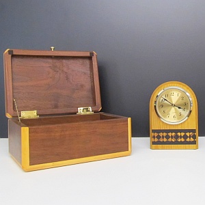 Handcrafted wood products - boxes, clocks, frames and more