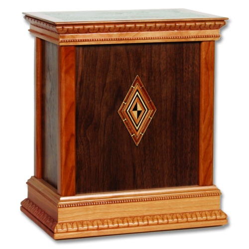 Harmony Classic Wood Cremation Urn