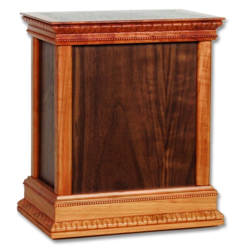 Standard Classic Wood Cremation Urn