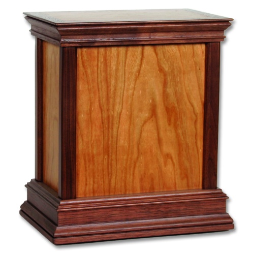 Standard Contemporary Wood Cremation Urn