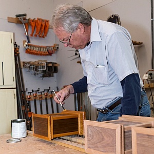 We offer a full line of custom wood cremation urns